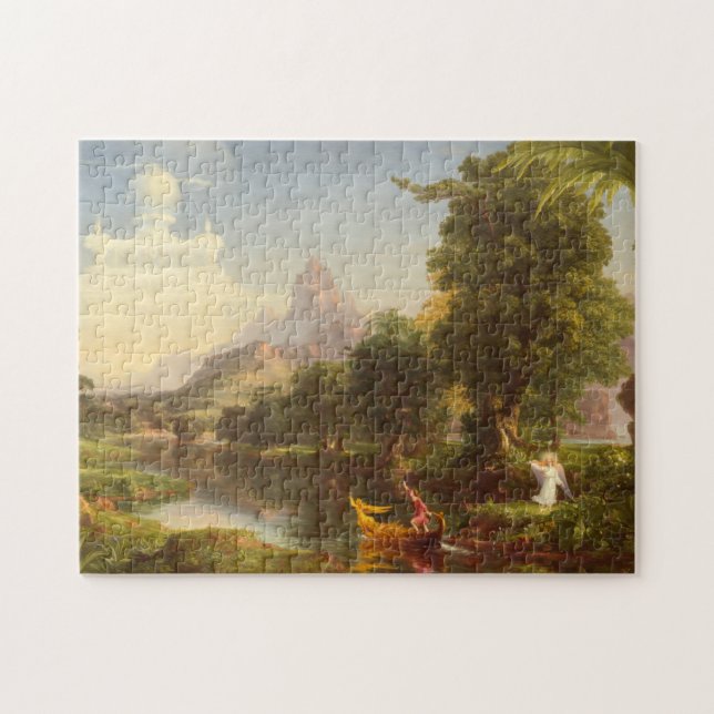 Puzzle Le voyage de la vie : Jeunesse par Thomas Cole (Horizontal)