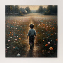 Le voyage solitaire d'un enfant - Les champs de la