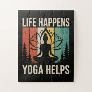 Puzzle Le Yoga Aide à Vivre