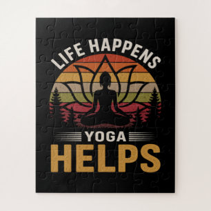 Puzzle Le Yoga Aide à Vivre