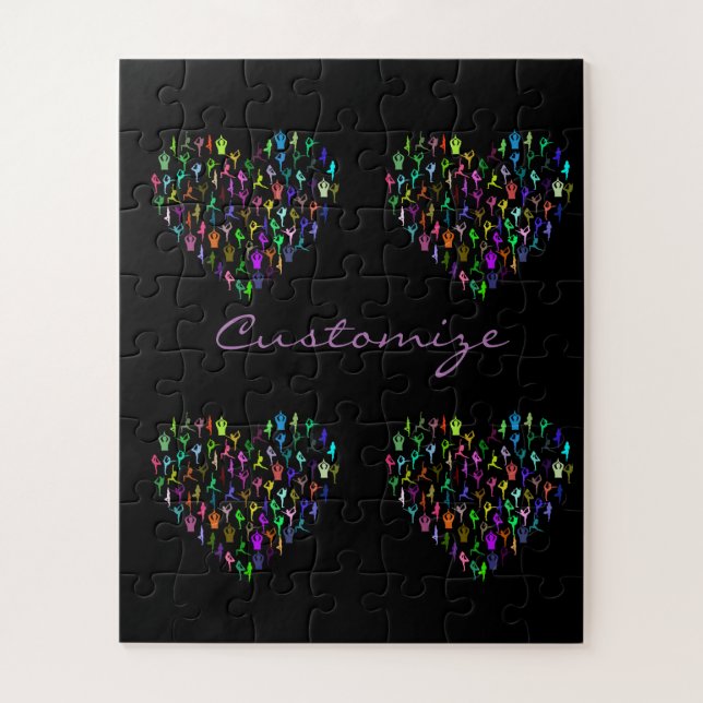 Puzzle Le Yoga Poses Coeur Thunder_Cove (Vertical)