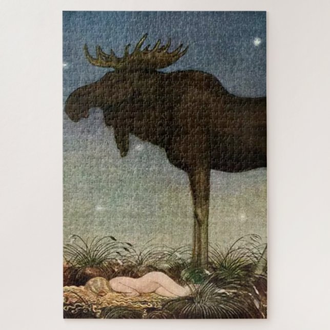 Puzzle « Leap Finds the Sleeping Princess » par John Baue (Vertical)