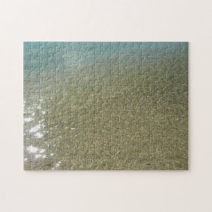 Puzzle L'eau sur la plage I Photographie Abstraite de la