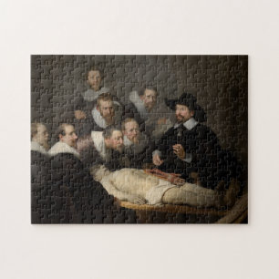Puzzle Leçon d'anatomie du Dr Tulp par Rembrandt