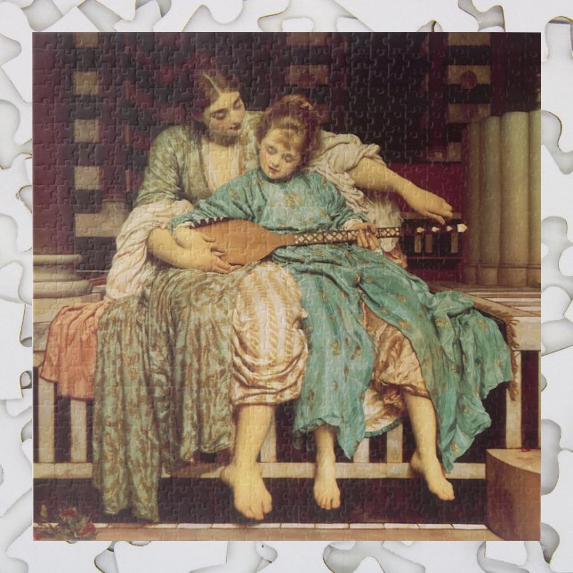 Puzzle Leçon de musique par Lord Frederic Leighton (Créateur téléchargé)