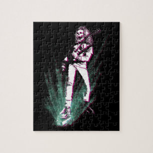 Puzzle Lecteur de guitare en métal lourd