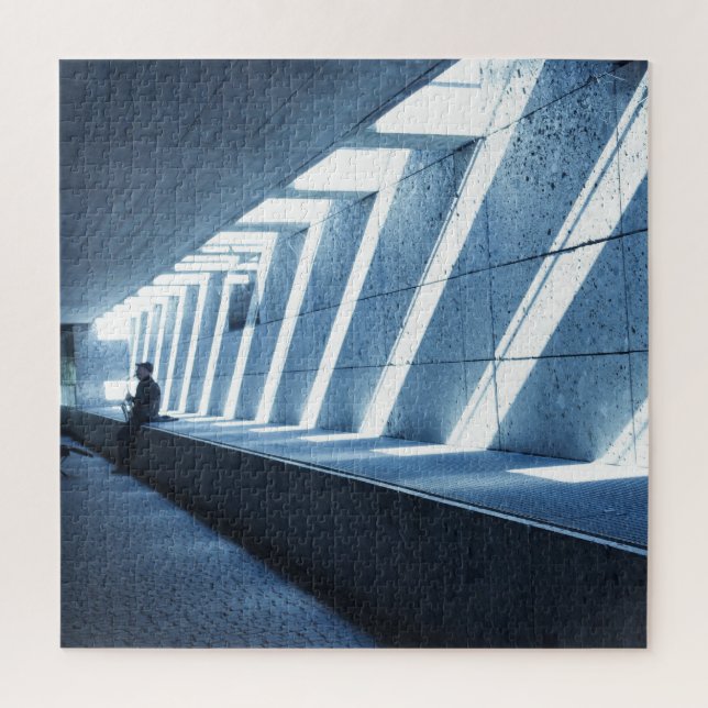 Puzzle Lecteur Saxophone Lonely - 20x20 - 676 pcs (Vertical)