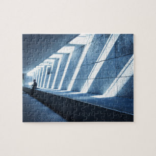 Puzzle Lecteur Saxophone Lonely - 8x10 - 110 pcs