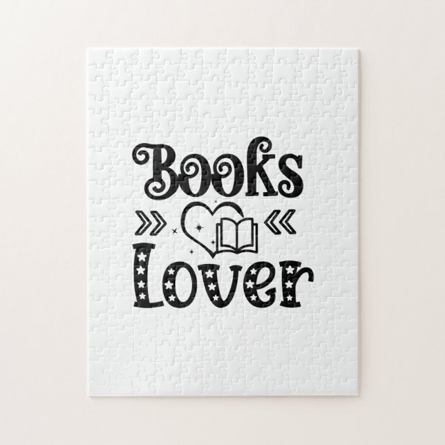Puzzle Lecture Art Books Lover (Vertical)