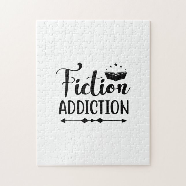 Puzzle Lecture Art-Fiction Addiction (Vertical)