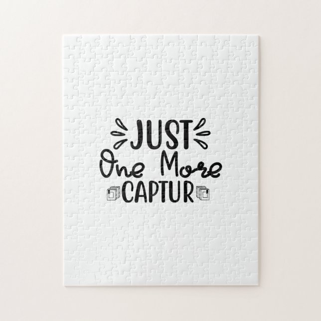 Puzzle Lecture Art Juste Un Captur De Plus (Vertical)