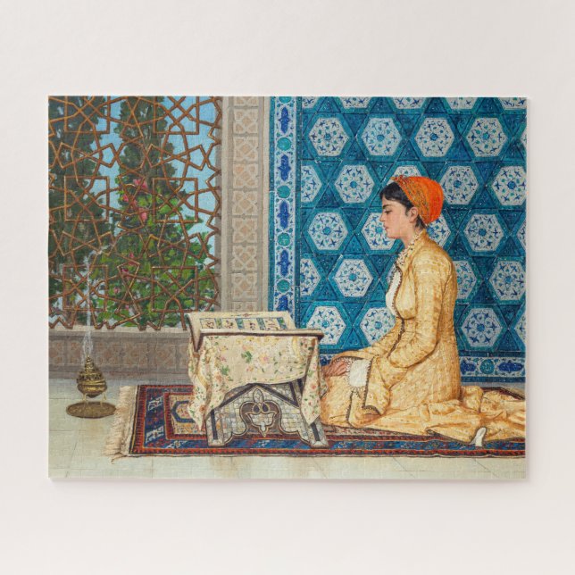 Puzzle Lecture jeune femme | Osman Hamdi Bey | (Horizontal)