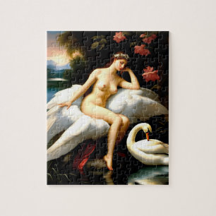 Puzzle Leda et le cygne