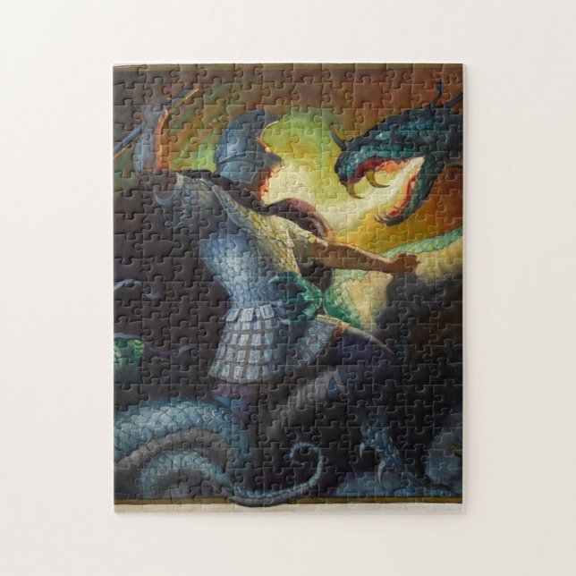 Puzzle Légendes de Charlemagne par Newell Convers Wyeth (Vertical)