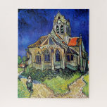 Puzzle L'église de Vincent van Gogh à Auvers<br><div class="desc">"L'église d'Auvers" est l'une des peintures célèbres créées par Vincent van Gogh en 1890, quelques semaines seulement avant sa mort. Il représente la Notre-Dame de l'Assomption, une église dans le petit village français d'Auvers-sur-Oise, où van Gogh a passé les derniers mois de sa vie. Le tableau est caractérisé par des...</div>