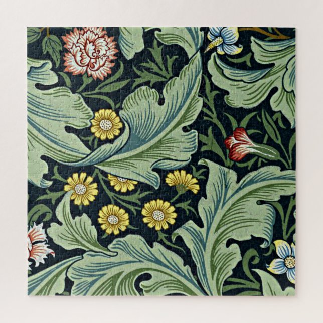 Puzzle Leicester, motif populaire de William Morris, (Vertical)