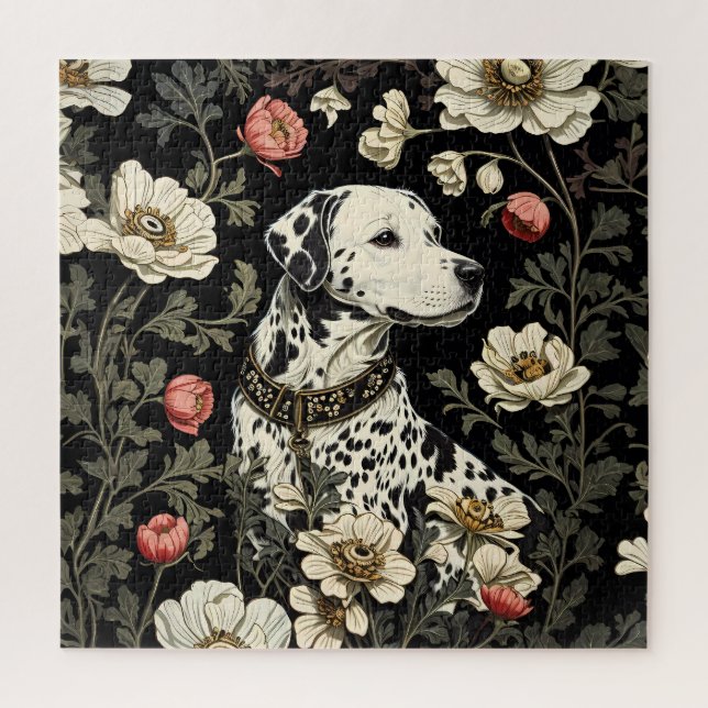 Puzzle L'élégante Dalmatie William Morris Inspiré (Vertical)