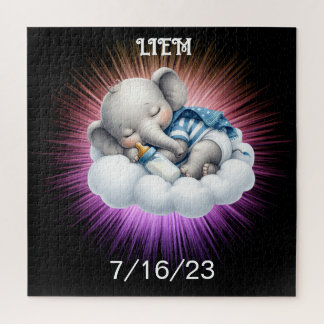 Puzzle L'éléphant du garçon