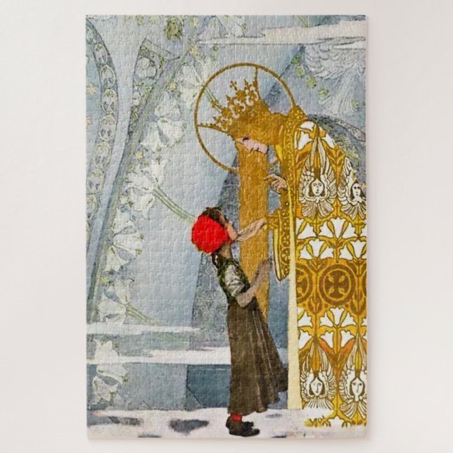 Puzzle « L'enfant de Marie » par Heinrich Lefler (Vertical)