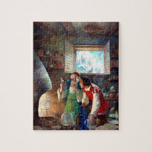 Puzzle L'énigme des scientifiques alchimistes