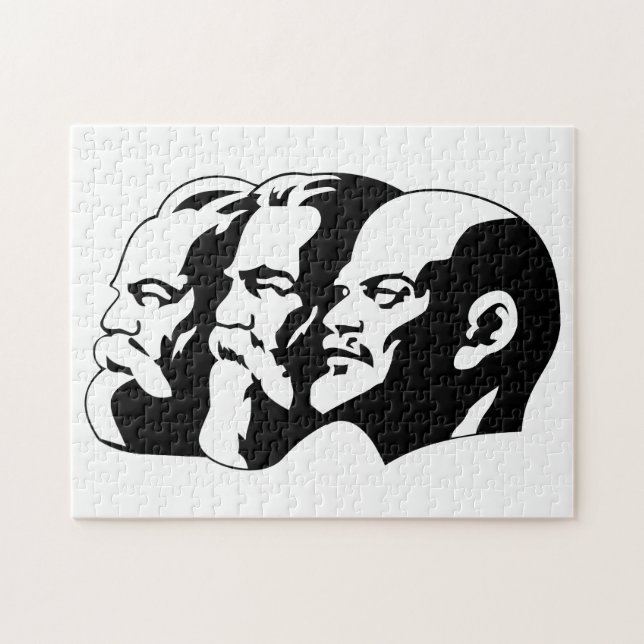 Puzzle Lénine, Marx, Engels, Union soviétique, Communisme (Horizontal)