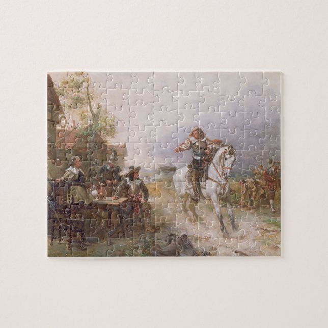 Puzzle L'ennemi s'approche (l'huile sur la toile) (Horizontal)