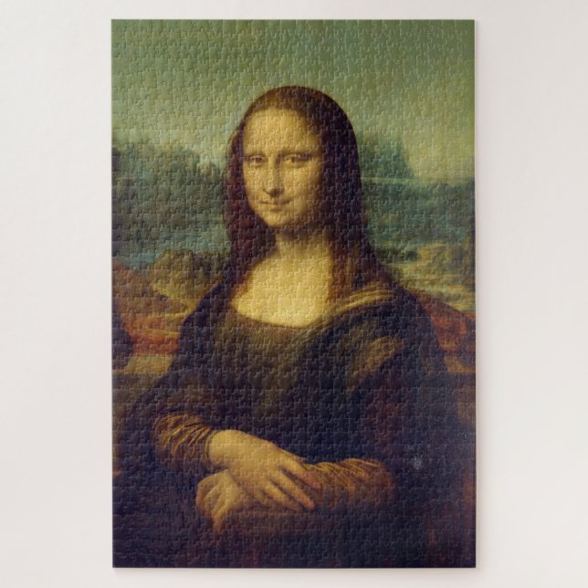 Puzzle Leonardo Da Vinci - Lisa del Giocondo (Vertical)