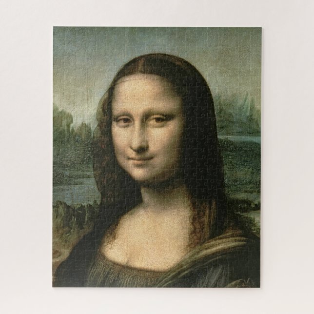 Puzzle Leonardo da Vinci | Mona Lisa, c.1503-6 (Vertical)