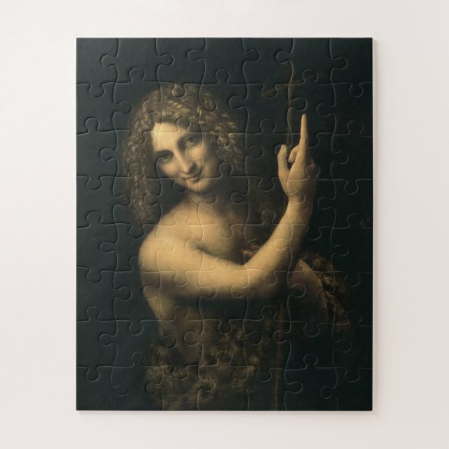 Puzzle Leonardo Da Vinci - Saint Jean Le Baptiste (Vertical)