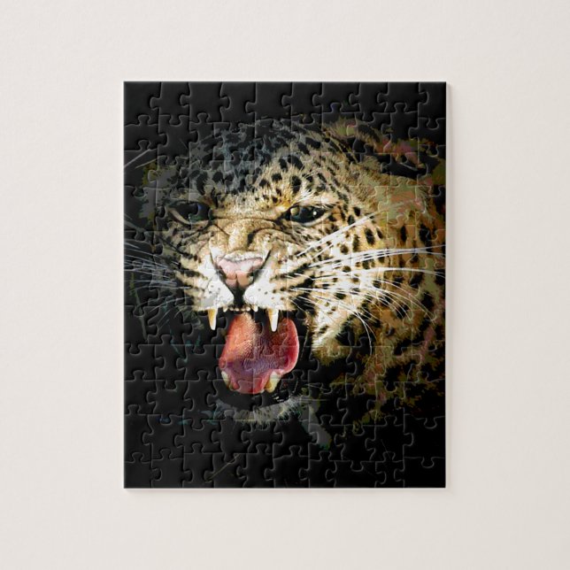 Puzzle Leopard (Vertical)