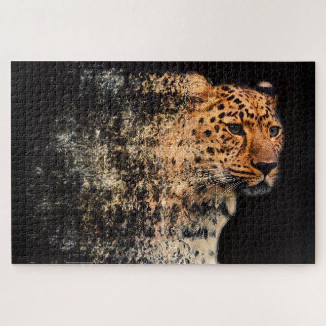 Puzzle Léopard brisé (Horizontal)