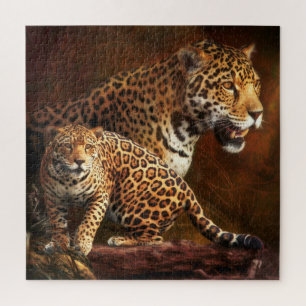 PUZZLE LEOPARD "LA NUIT SAUVAGE"