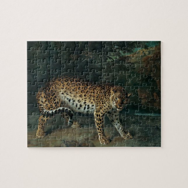 Puzzle Leopard (Leopard femelle) (Jean-Baptiste Oudry) (Horizontal)