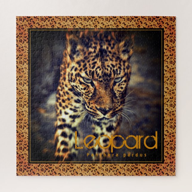 Puzzle Leopard [puzzle Carré] (Vertical)