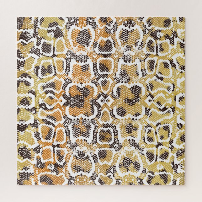 Puzzle Léopard Snake Poster de animal Texture (Vertical)
