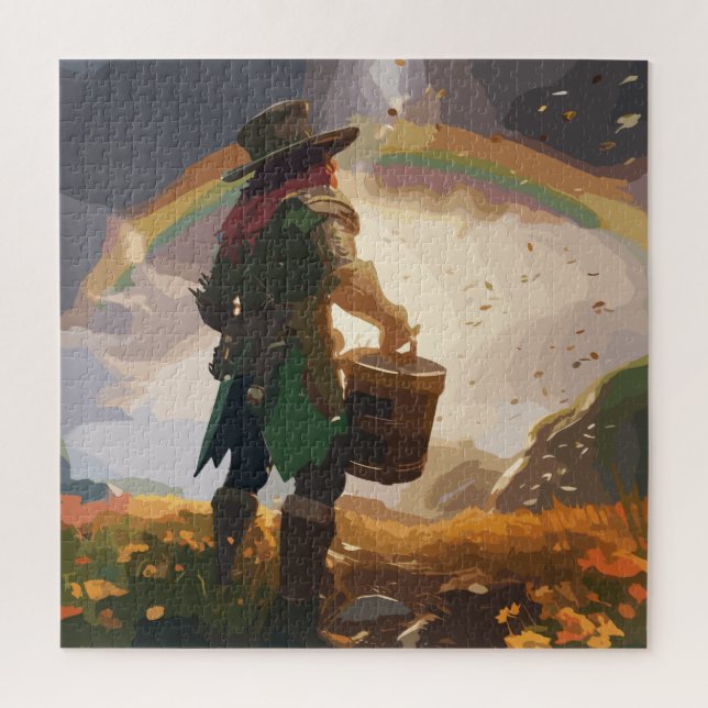Puzzle Leprechaun Hideaway (Vertical)