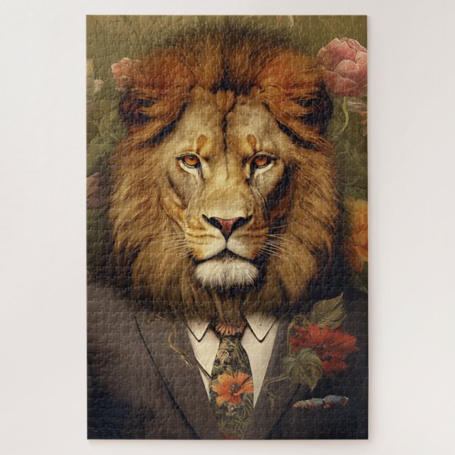 Puzzle Les affaires d'un lion (Vertical)