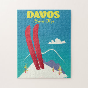 Puzzle Les Alpes suisses de Davos