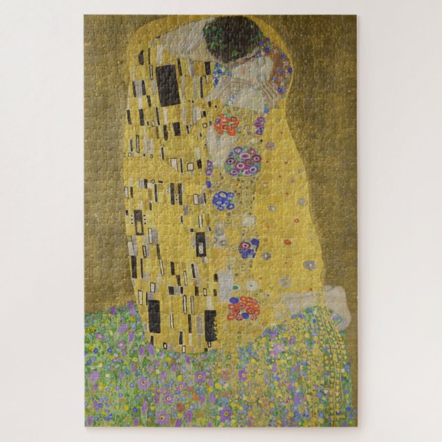 Puzzle Les Amants embrassés de Gustav Klimt (Vertical)