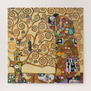 Puzzle Les amoureux dans l'arbre de vie   Gustav Klimt  