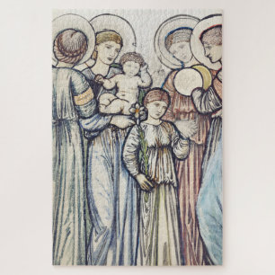 Puzzle Les anges et les enfants par Sir Edward Burne-Jone