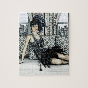 Puzzle Les Années Folles Vintage Rétro 20e 30e Années