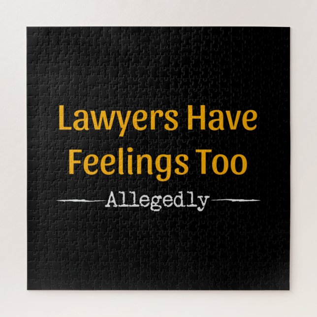 Puzzle Les avocats ont des sentiments, paraît-il - Avocat (Vertical)