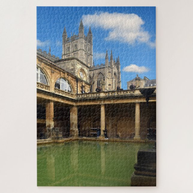 Puzzle Les Bains Romains, Bain. (Vertical)