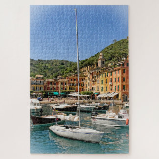 Puzzle Les Bateaux de Portofino, Italie - 20 x 30 pouces