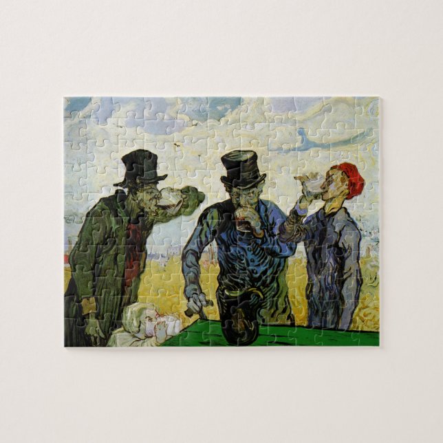 Puzzle Les Buveurs par Vincent van Gogh (Horizontal)