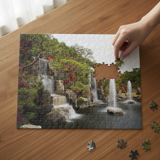 Puzzle Les Cascades Et Geysers
