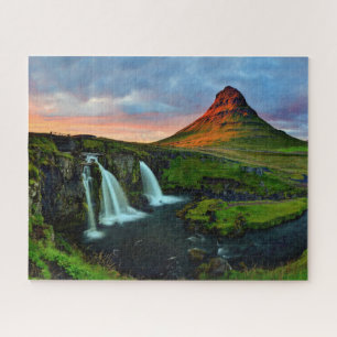 Puzzle Les cascades   Kirkjufell, Islande