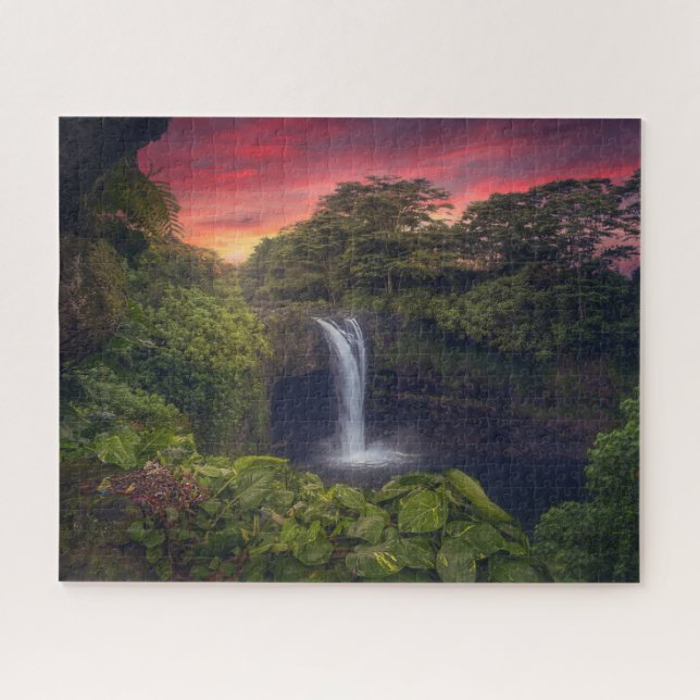 Puzzle Les cascades | Rainbow Falls, Hilo, Hawaii (Horizontal)