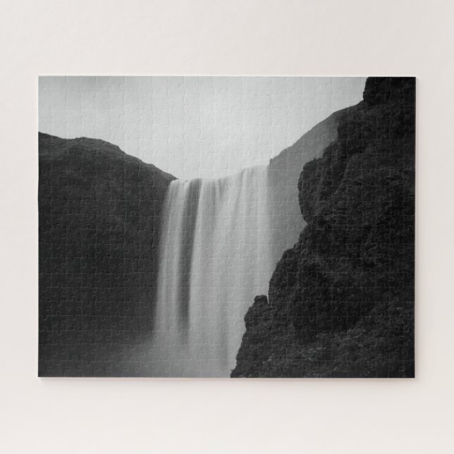 Puzzle Les cascades | Skogafoss Cascade, Islande (Horizontal)